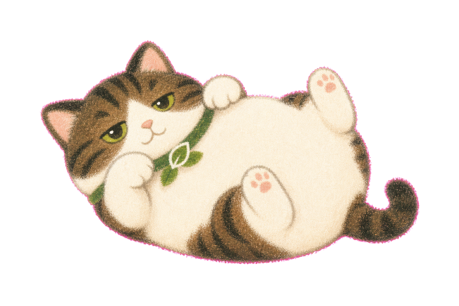 カードの中で眠る猫のキャラクター